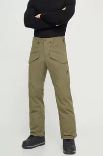 Spodnie sportowe męskie - Burton spodnie Covert 2.0 Insulated kolor zielony - grafika 1