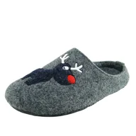 Kapcie damskie - Pantofle kapcie damskie filcowe 21211 Wojtyłko - miniaturka - grafika 1