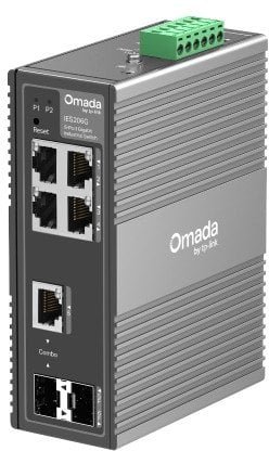 Omada IES206G6-Port Gigabit Industrial Easy Managed Switch IES206G
