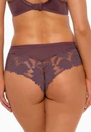 Komplety bielizny - Brazyliany damskie z koronk�� i tiulem Nike 1135 fioletowe XXL - miniaturka - grafika 1