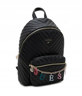 Plecak damski pikowany GUESS BRIDIE BACKPACK - Plecaki - miniaturka - grafika 1