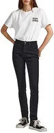 Spodnie damskie - Pepe Jeans Dżinsy damskie Regent, Czarny (Denim-xg1), 26W / 32L - miniaturka - grafika 1