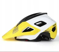 Kaski rowerowe - Kask rowerowy ENLEE regulacja 56-60cm żółty - miniaturka - grafika 1