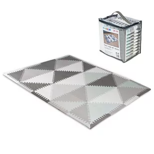 Podłogowa mata puzzle dla dzieci Sapphire Kids SK-24 - Trójkąty - Maty edukacyjne - miniaturka - grafika 1