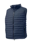 Garnitury - STOY Męska kamizelka o wyglądzie puchu / pikowana kamizelka - duże rozmiary STS 10 MN QLTD VST, granatowa, 6XL, 38107-000 - miniaturka - grafika 1
