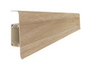 Listwy przypodłogowe - Listwa przypodłogowa PCV Esquero 2500x65x22 buk - miniaturka - grafika 1