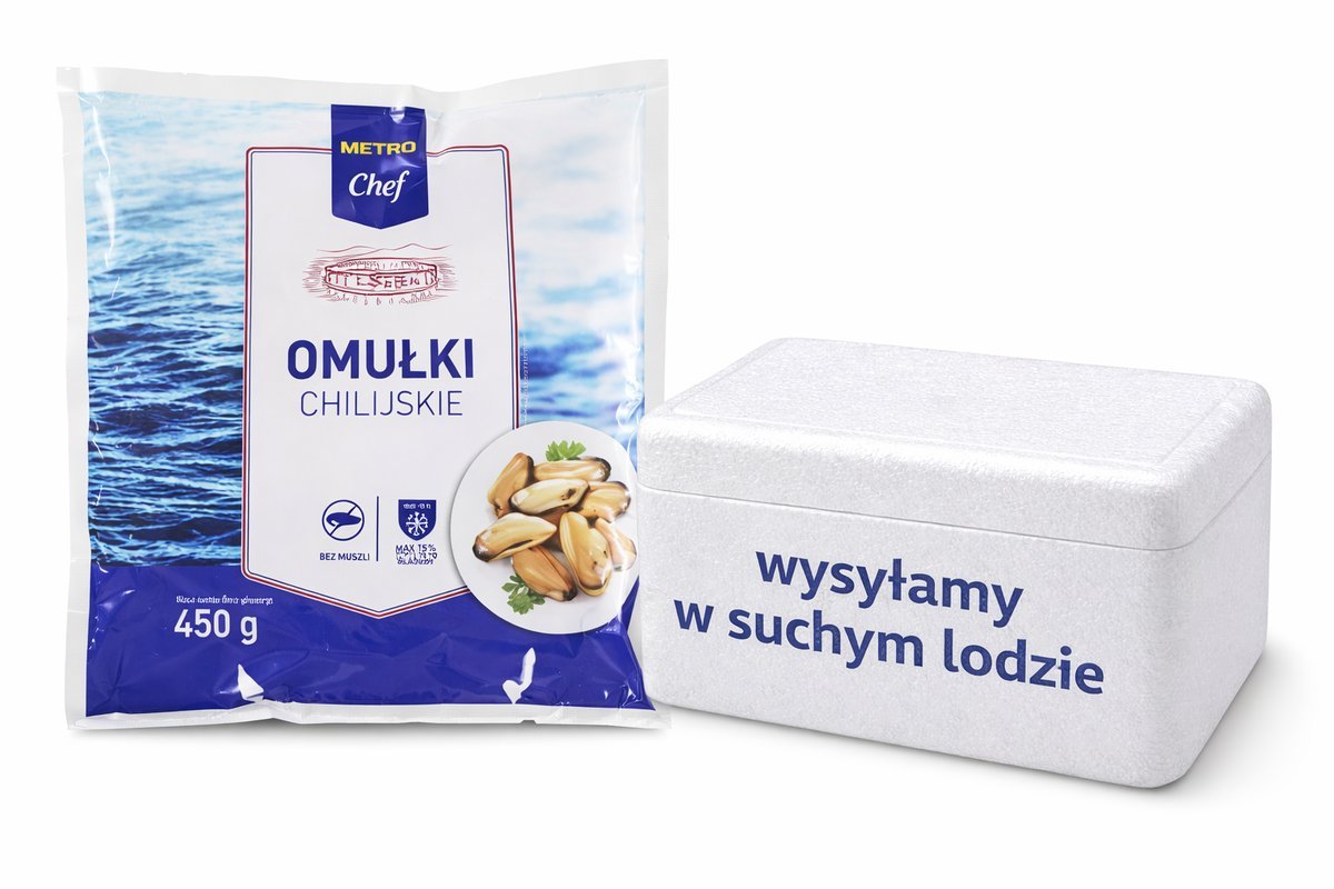 Omułki chilijskie 450g - Metro Chef