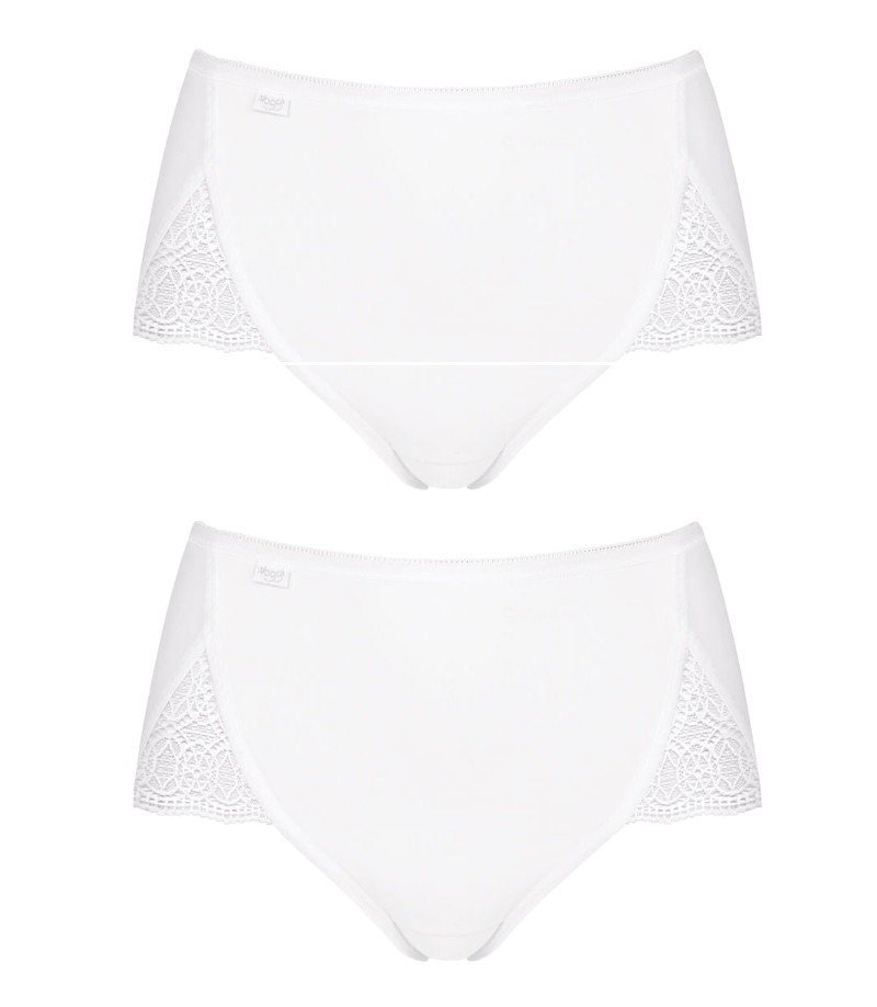 Sloggi, 2 x Majtki damskie sloggi Pure Sense Luxe Maxi C2P, rozmiar 46