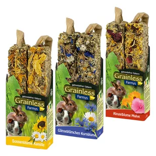 Mieszany zestaw Kolba JR Farm Farmys Grainless - 6 x 2 sztuki - Przysmaki dla gryzoni - miniaturka - grafika 1