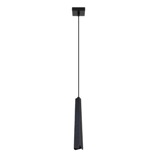 Lampa wisząca PRYSM 1 czarna SOLLUX LIGHTING - Lampy sufitowe - miniaturka - grafika 1
