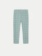 Legginsy - Mayoral Legginsy 4704 Zielony Slim Fit - miniaturka - grafika 1
