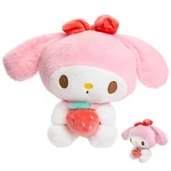 Maskotki i pluszaki - HELLO KITTY maskotka KUROMI z truskawką miś przytulanka zabawka 35cm - miniaturka - grafika 1