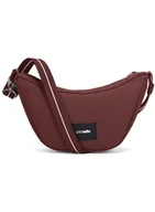 Torebki damskie - Torebka antykradzieżowa Pacsafe GO Lunar Crossbody - garnet red - miniaturka - grafika 1