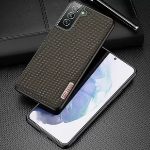 Dux Ducis Fino etui pokrowiec pokryty nylonowym materiałem Samsung Galaxy S22+ (S22 Plus) zielony - Etui i futerały do telefonów - miniaturka - grafika 2