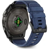 Ładowarki samochodowe - Pasek TECH-PROTECT Nylon Classic do Garmin Fenix 5X/5X Plus/6X/6X Pro/7X/8 (51 mm) Granatowy - miniaturka - grafika 1