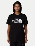 Koszulki i topy damskie - The North Face T-Shirt Easy NF0A8A6G Czarny Loose Fit - miniaturka - grafika 1