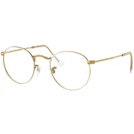 Okulary korekcyjne, oprawki, szkła - Ray-Ban® 3447V 3104 50 Round Metal - miniaturka - grafika 1