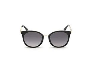 Guess Damskie okulary przeciwsłoneczne 0, Shiny Black, 52 - Okulary przeciwsłoneczne - miniaturka - grafika 1