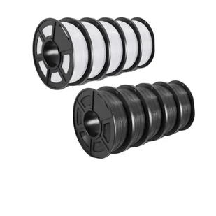 Filament PETG do drukarek 3D, średnica 1,75 mm, bez pęcherzyków powietrza, waga 10 kg, PETG 5 kg WT GY - Filamenty i akcesoria do drukarek 3D - miniaturka - grafika 1