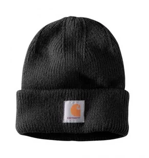 Czapka Carhartt Rib Knit Beanie Black - Czapki damskie - miniaturka - grafika 1