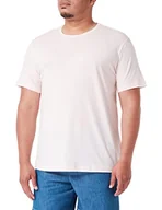 Koszulki męskie - United Colors of Benetton Koszulka męska, Pastelowy różowy 26p, XL - miniaturka - grafika 1