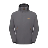 Kurtki męskie - Męska kurtka softshellowa Rab Borealis Hoody graphene - L - miniaturka - grafika 1