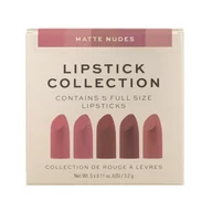 Szminki - Revolution PRO PRO Lipstick Collection zestaw szminek 5 szt odcień Matte Nude - miniaturka - grafika 1