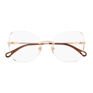 Okulary przeciwsłoneczne Chloé CH0136O 002 - Okulary korekcyjne, oprawki, szkła - miniaturka - grafika 2