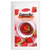 Galaretki - Galaretka bez cukru truskawkowa Wodzisław, 13g - miniaturka - grafika 1