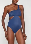Stroje kąpielowe - Strój Kąpielowy Triumph Summer Mix & Match OP 36B Granatowy Asymetryczny - miniaturka - grafika 1