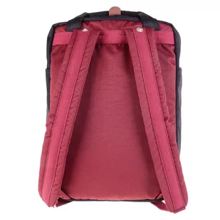 Plecak Doughnut Macaroon - wine / black - Plecaki - miniaturka - grafika 2