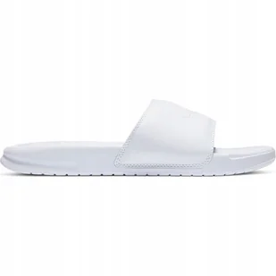 Klapki Damskie Nike Benassi Jdi Całe Białe 343881 115 R-35,5 - Klapki i japonki damskie - miniaturka - grafika 1
