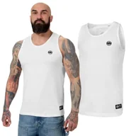 Odzież taktyczna i umundurowanie - Tank Top Pit Bull Middle Weight 190 Spandex Small Logo '24 - Biały L - miniaturka - grafika 1