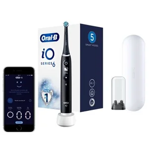 Oral-B iO 6 Czarny - Szczoteczki elektryczne - miniaturka - grafika 1
