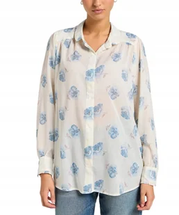 Koszula Lee SHIRRED BLOUSE 112355158 Shy Blue Floral XS - Koszule damskie - miniaturka - grafika 1