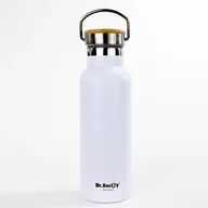 Butelki termiczne - Butelka termiczna stalowa Dr.Bacty Iris 500 ml - biała - miniaturka - grafika 1