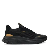 Sneakersy męskie - Sneakersy BOSS TTNM EVO 50523113 Czarny - miniaturka - grafika 1