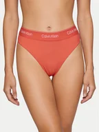 Stroje kąpielowe - Calvin Klein Swimwear Dół od bikini LV00Q61132 Różowy - miniaturka - grafika 1