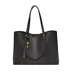 Fossil Womens Kier Tote, Black, 39,4 cm dł. x 12,7 cm szer. x 29,2 cm wys, czarny, 39.4 cm L x 12.7 cm W x 29.2 cm H - Torebki damskie - miniaturka - grafika 1