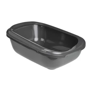 AniOne Kuweta dla kotów Mega Tray L ciemnoszary - Kuwety dla kotów - miniaturka - grafika 1