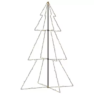 vidaXL vidaXL Ozdoba świąteczna w kształcie choinki, 240 LED, 118x180 cm - Oświetlenie świąteczne - miniaturka - grafika 1