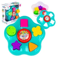 Sortery dla dzieci - Dumel Tuli Fun Kwiatek Sorter Ksztaltów Zabawka Sensoryczna 12m+ - miniaturka - grafika 1