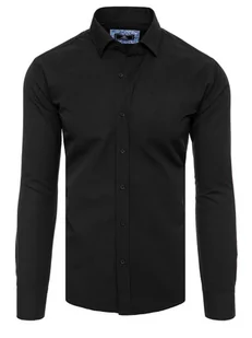 Koszula męska elegancka czarna Dstreet DX2478 - Koszule męskie - miniaturka - grafika 1