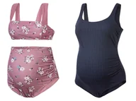 Bielizna ciążowa - esmara® Strój kąpielowy lub tankini ciążowe - miniaturka - grafika 1