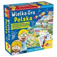 Gry planszowe - Lisciani Giochi Mały geniusz Wielka Gra Polska - miniaturka - grafika 1