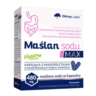 Olimp Maślan Sodu Max, 60 kapsułek - Układ pokarmowy - miniaturka - grafika 1