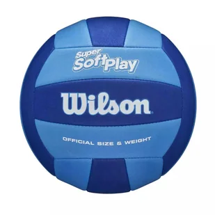 Piłka siatkowa Wilson Super Soft Play Royal-Navy of WV4006001XBOF - Siatkówka - miniaturka - grafika 1