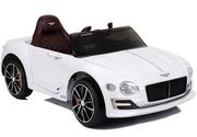 Pojazdy elektryczne dla dzieci - Import LEANToys Bentley Biały 4350 - miniaturka - grafika 1