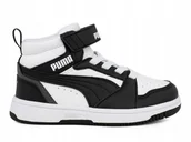Buty dla dziewczynek - BUTY dziecięce PUMA REBOUND MID wysokie 393832-01 28 - miniaturka - grafika 1