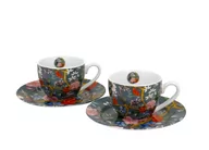 Filiżanki - Filiżanki Espresso Ze Spodkami - miniaturka - grafika 1